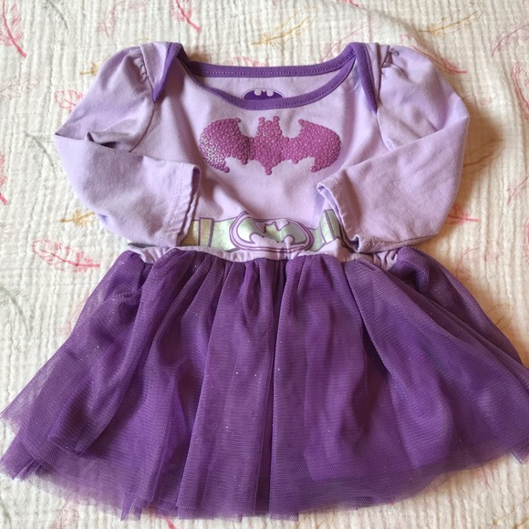 CARTERS Bat Girl Dress 12 Months Tulle Skirt - Picture 1 of 3